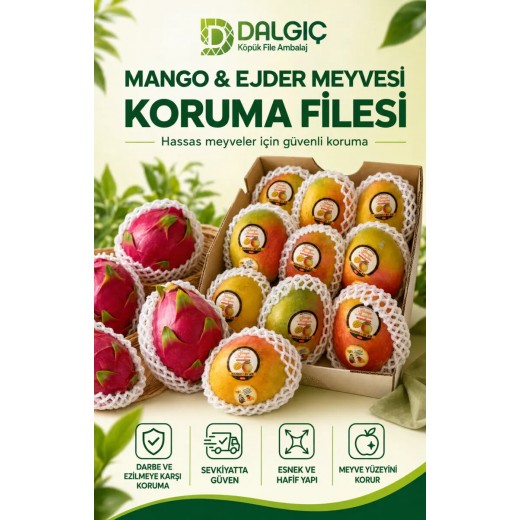 Mango ve Ejder Meyvesi Koruma Filesi