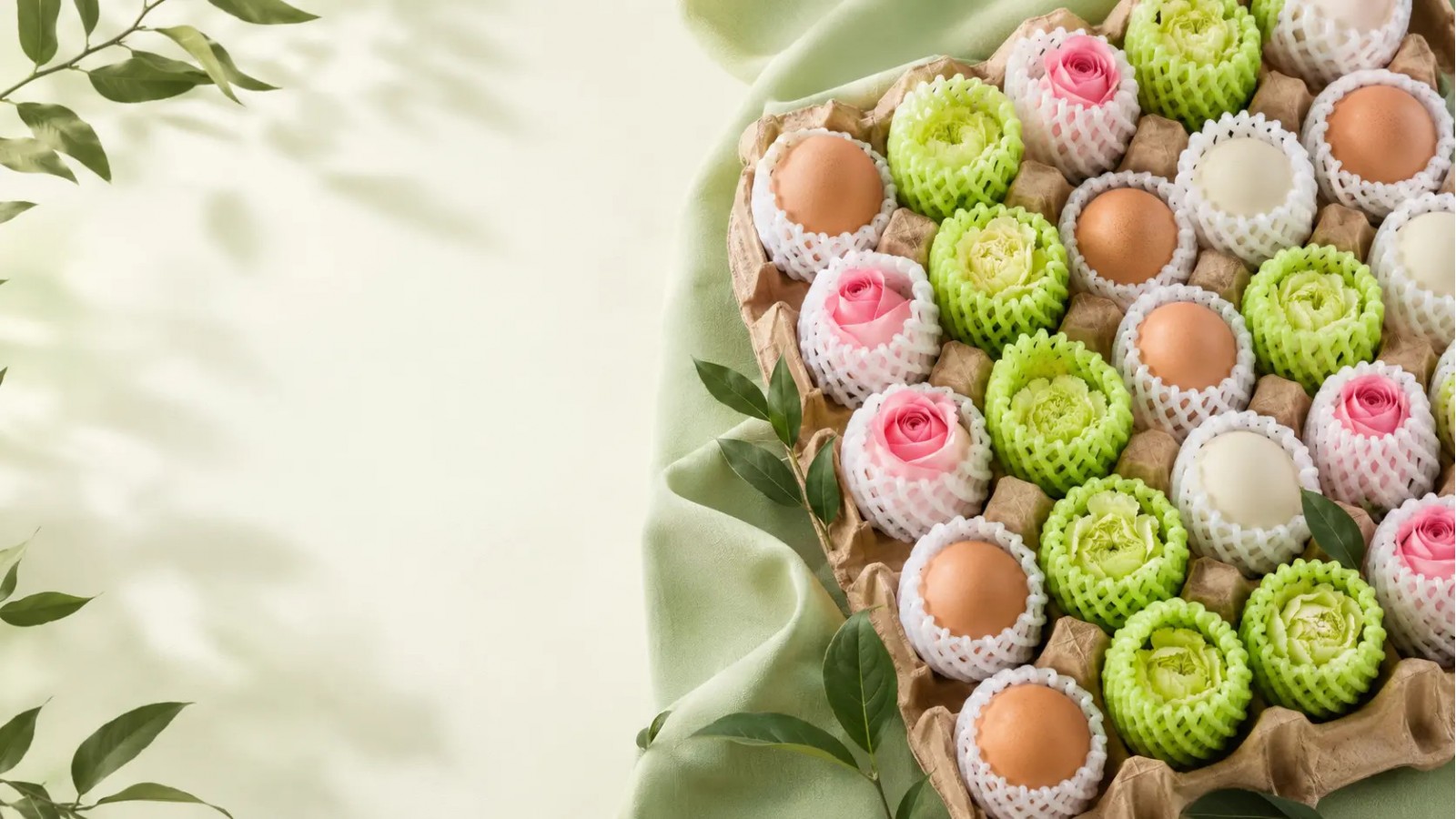 Yumurta ve çiçek koruması